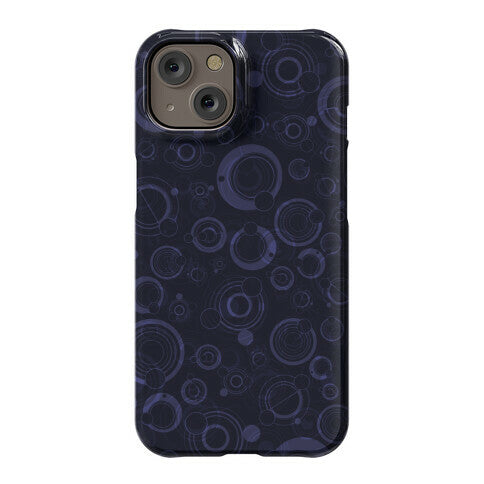 Gallifreyan Text Pattern Phone Case